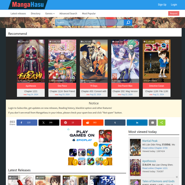 Manga Hasu