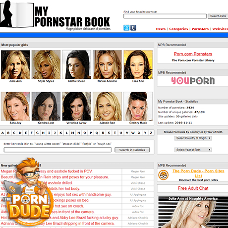 MyPornstarBook
