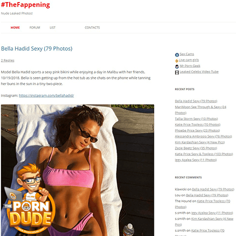 The Fappening Forum